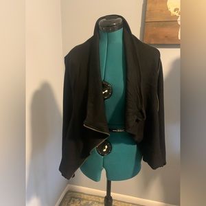 Helmut Lang Wool Moto Jacket Women’s Size S